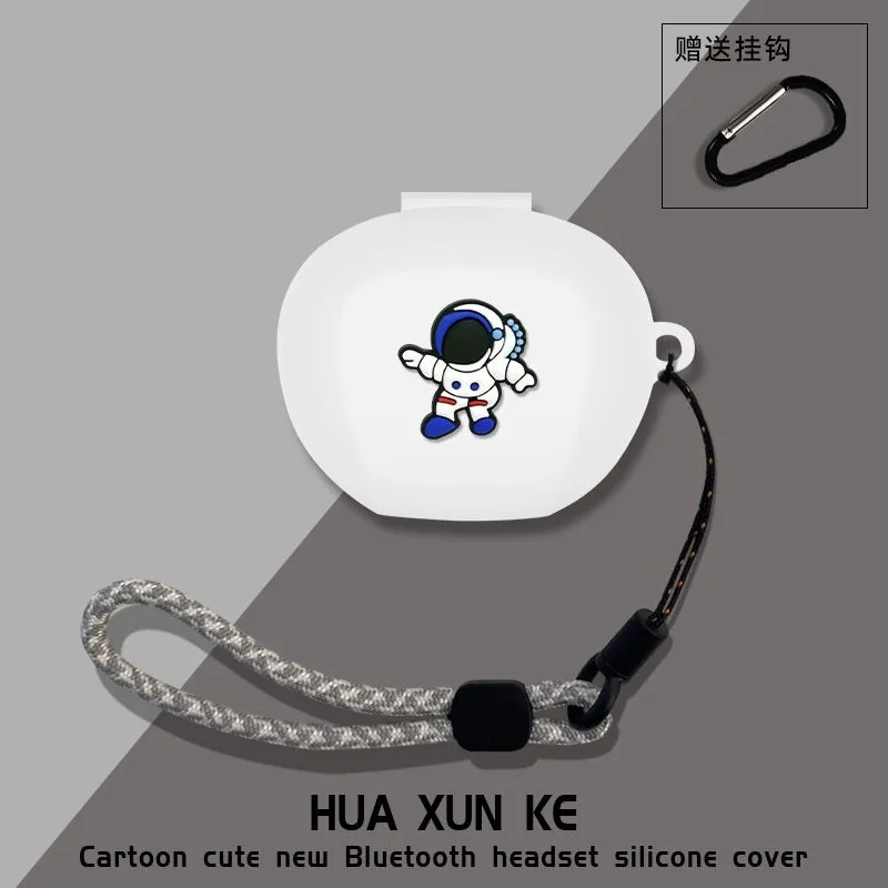 Para EDIFIER NeoBuds Plus funda de dibujos animados lindo cordón colgante EDIFIER NeoBuds Pro / NeoBuds S funda protectora suave de silicona - imagen 3