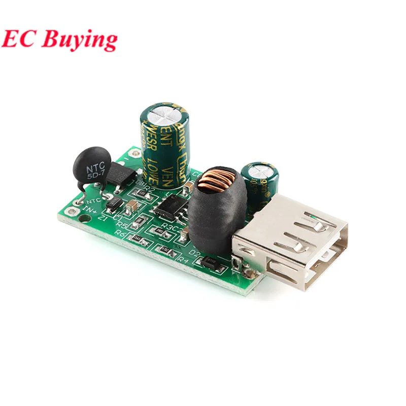 DC 12V 24V 48V 72V 80V a 5V 2A USB módulo de carga reductor convertidor estabilizador alimentación Buck no aislada para teléfono móvil de coche - imagen 3