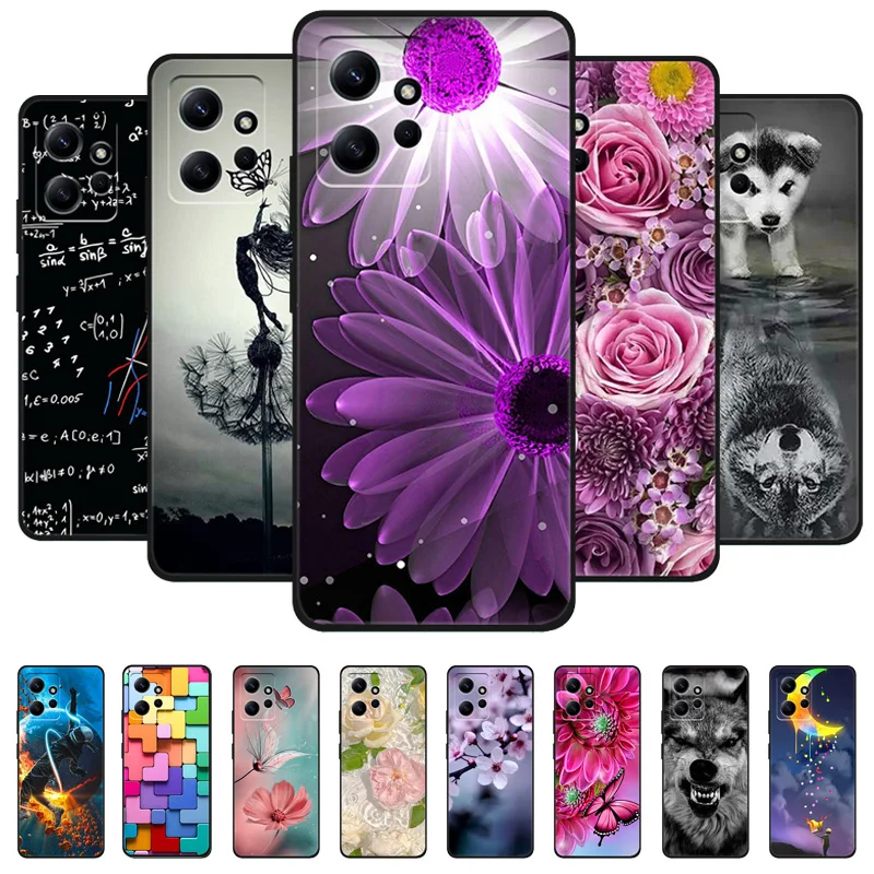 Para Xiaomi Redmi Note 12 4G funda suave de silicona TPU fundas de teléfono para Redmi Note12 Pro 5G 4G funda parachoques a prueba de golpes Coque
