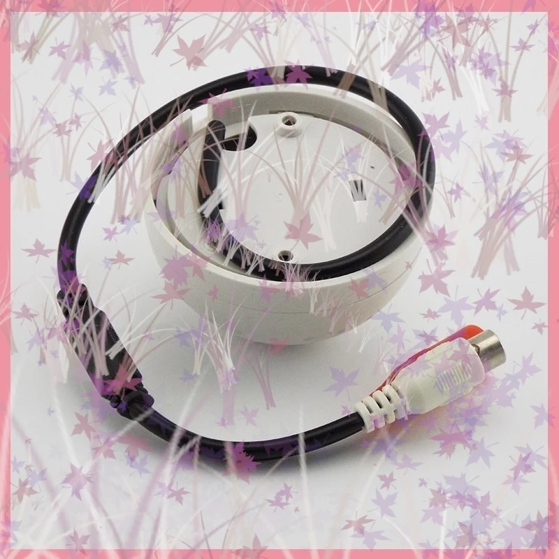 1/2/5 Uds DC 9V 12V RCA micrófono de monitoreo de Audio hembra micrófono de captación de sonido para cámara CCTV seguridad IP Monitor de voz B6 - imagen 3