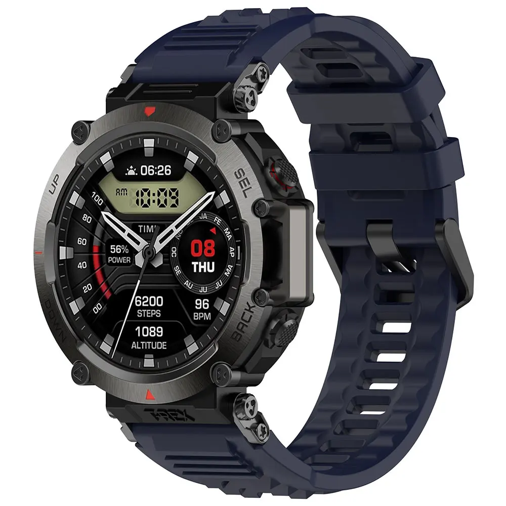 Correa de silicona oficial para reloj Huami Amazfit t-rex Ultra, Correa deportiva Badn, Correa de repuesto, Correa - imagen 4