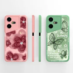 Funda Silicona Tecno Pova Neo 3 con Gato y Protector de Cámara