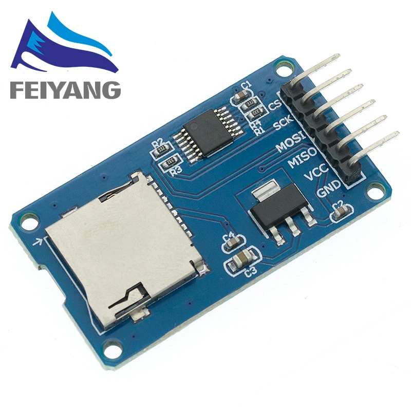 Placa de expansión de almacenamiento Micro SD, tarjeta TF, módulo de escudo de memoria SPI para promoción de Arduino - imagen 4