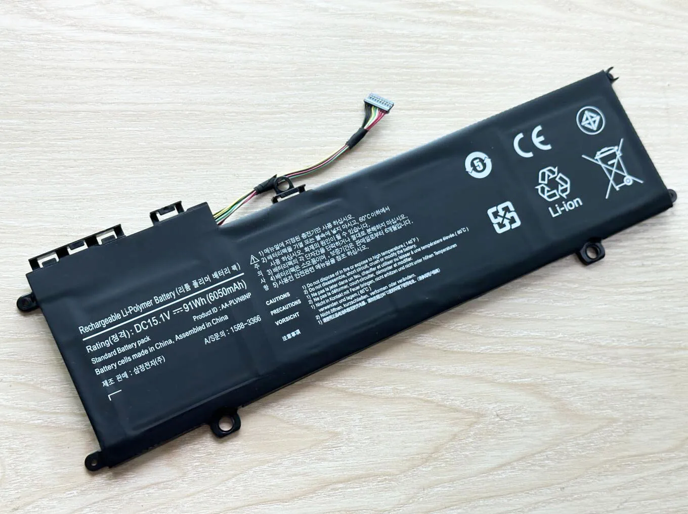 AA-PLVN8NP batería del ordenador portátil para Samsung ATIV Book 8 Touch 780Z5E 780Z5E-S01 NP780Z5E 870Z5G NP870Z5G 870Z5E NP870Z5E - imagen 3