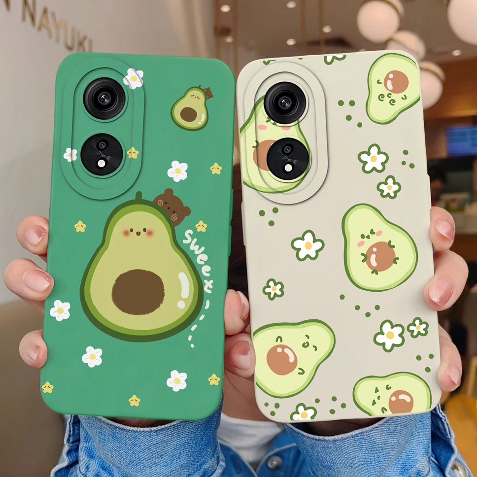Funda de teléfono para Oppo A58 A78 4G 5G, Funda protectora de silicona suave, fundas bonitas de flores a la moda para Oppo A 58 A 78 Capa Funda