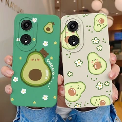 Funda floral de silicona para Oppo A58 y A78 4G/5G