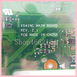 Placa Base ASUS X541NC con CPU N3450 para X541NA