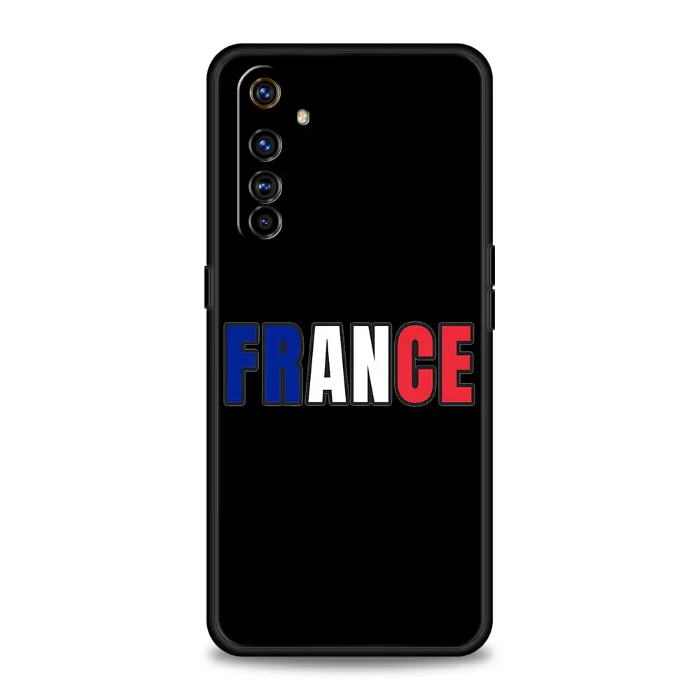 Funda de teléfono con bandera de Francia para Realme, 12, 11, 10, 9, 8, 5G, 7, 6, GT5, GT3, GT2 Pro Plus, C21, C11, C25, C35, GT Neo 2, 3, 3T, 5 - imagen 5