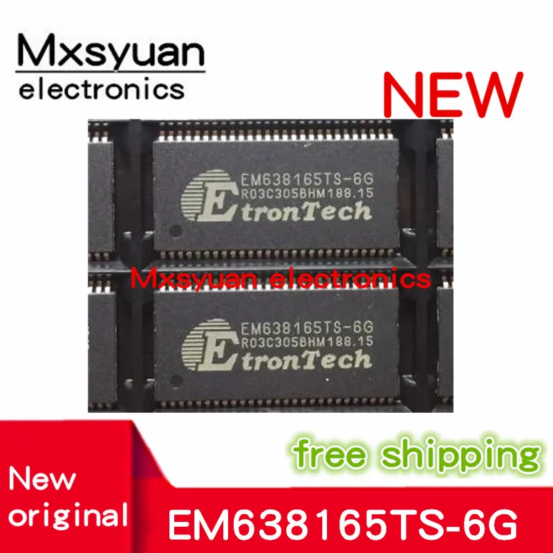 Lote de 10 unidades de EM639165TS-6G, EM638165TS-6G, TSOP54, Mxsyuan, 100% nuevo, original