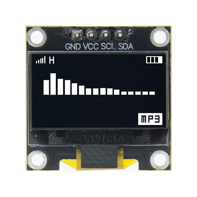 Módulo de pantalla OLED de 0,96 pulgadas SSD1315 blanco/azul/amarillo 128X64 4 pines IIC I2C Serial 12864 placa de pantalla LCD - imagen 2