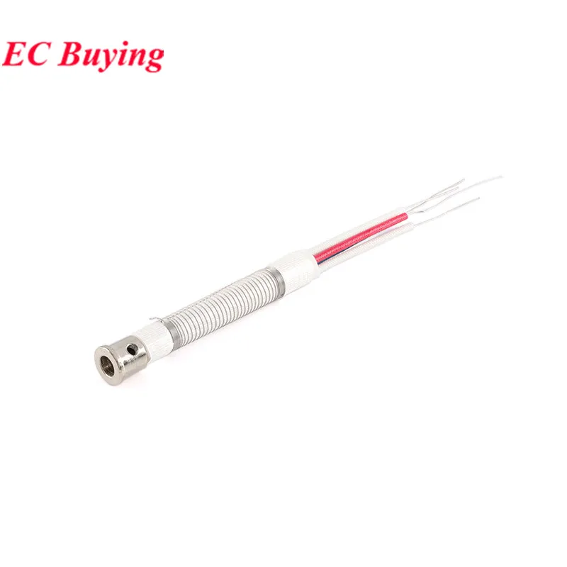 2 uds 907H 220v 60w elemento calefactor interno de cerámica 907 905E 905 calentador de núcleo de soldador eléctrico ajustar temperatura constante - imagen 3