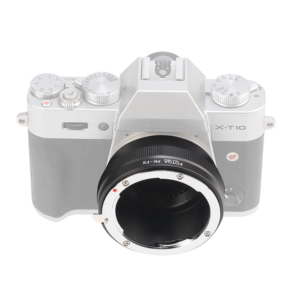 Anillo adaptador FOTGA PK-FX para lente Pentax PK K a Fujifilm X Mount Fuji X-Pro1 X-Pro2 X-M1 X-E1 X-E2 X-T1 X-T2 X-T10 X-T20 Adapte - imagen 5