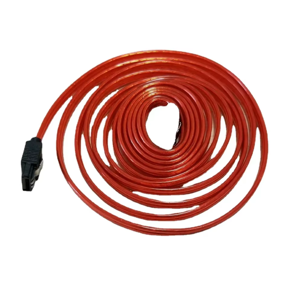 Cable SATA 3 Extensión – Cobre Rojo Alta Velocidad