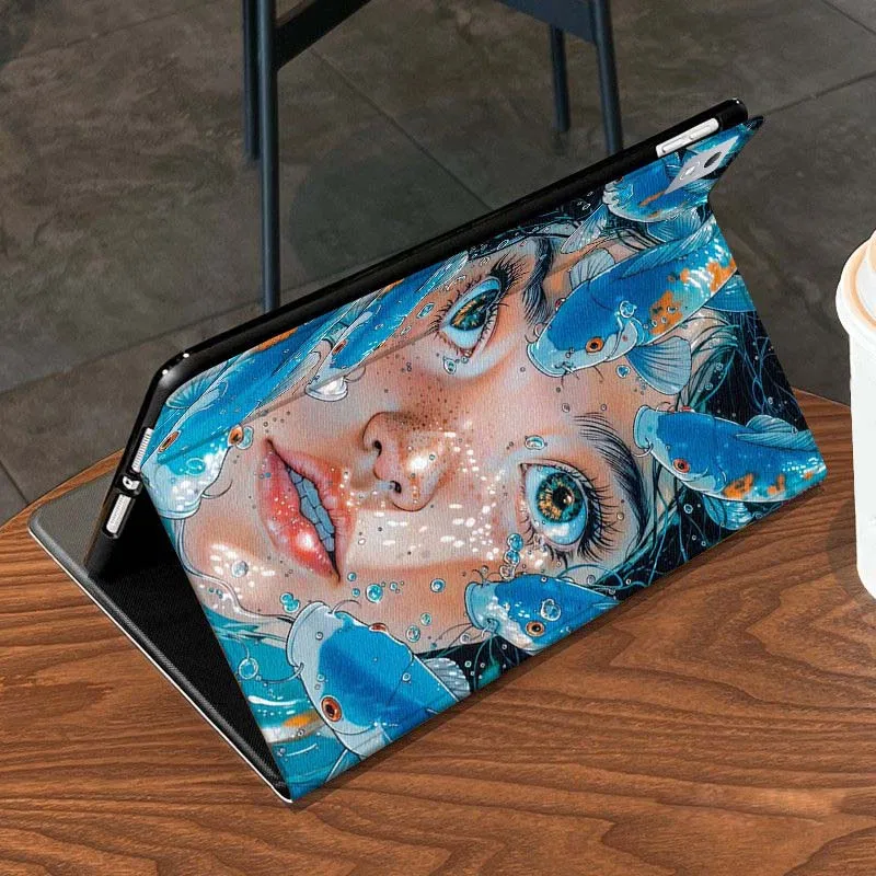 Balena chica arte Popular para Xiaoxin Lenovo Pad Tab K10 K11 M10 P12 P11 Pro GT Gen2 Plus Legion Y700 Y900 12,1 funda para tableta - imagen 5