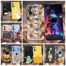 Funda Xiaomi 11T Pro de Silicona Suave con Dibujos Animados
