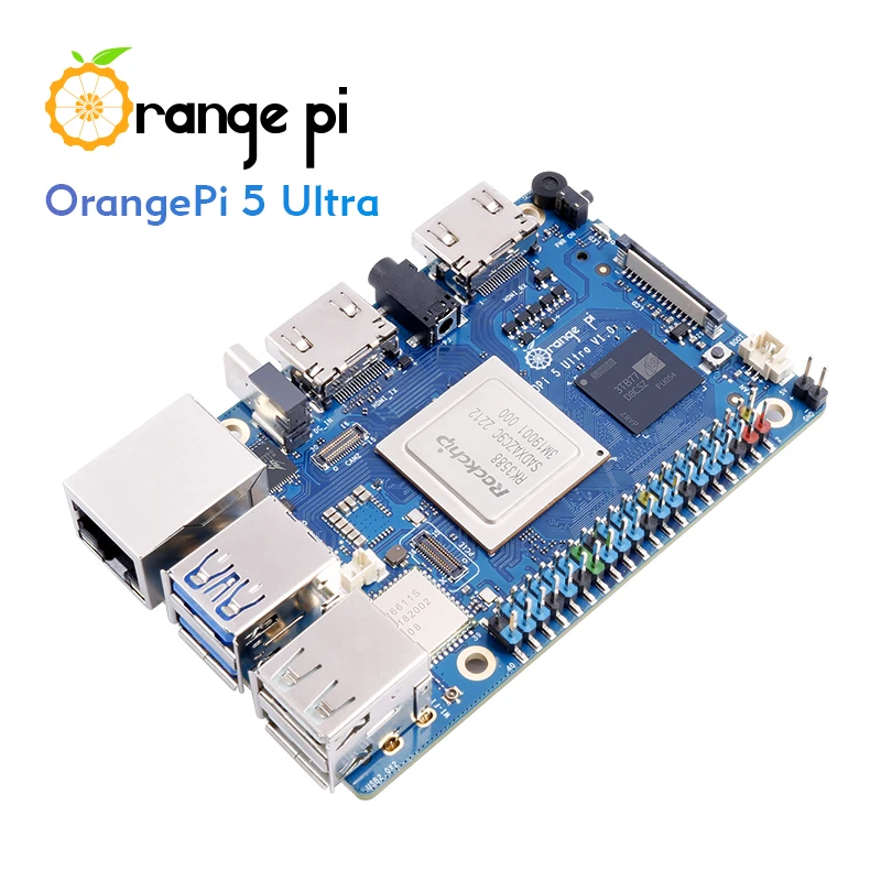 Orange Pi 5 Ultra 8G 16G Ram RK3588 DDR5 computadora de placa única WiFi + BT M2 SSD 6TOPS NPU OrangePi5 Ultra Mini PC Run - imagen 2