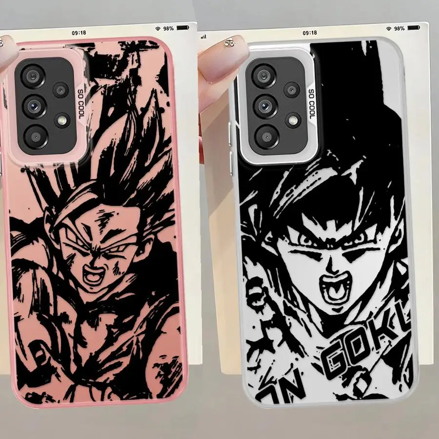 Funda para Samsung para Galaxy A23 A25 A24 A13 A22 A15 A12 A16 A34 A14 A32 carcasa blanda de dibujos animados Cool Anime - imagen 5