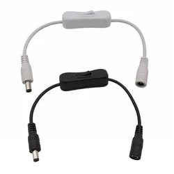 Interruptor en línea DC 5/12/24V para tiras LED con conector macho/hembra