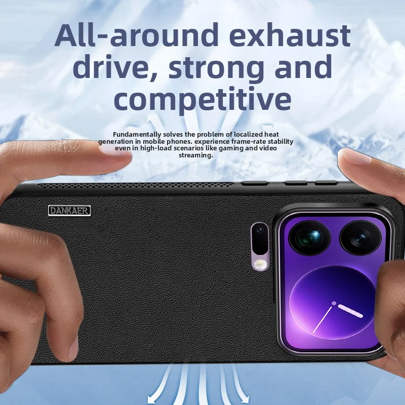 Para Xiaomi Mi 17 Pro Max funda de lujo de cuero PU funda protectora trasera para Xiaomi Mi 17 15 14 Pro 15Ultra carcasa de teléfono - imagen 3