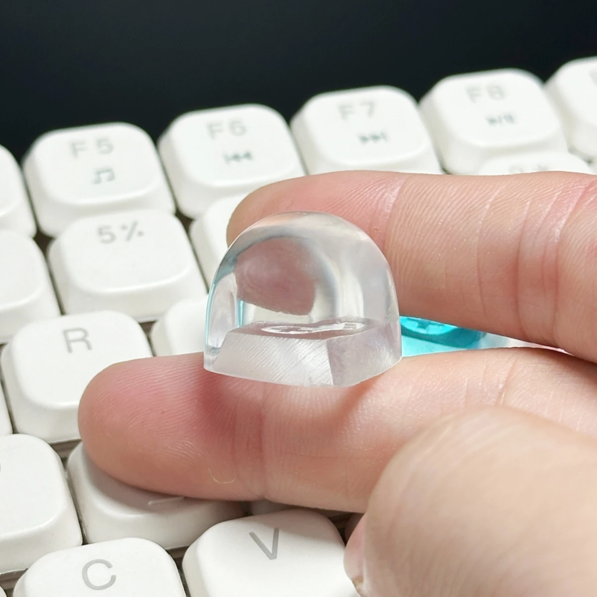 Mejora de teclados, teclas suaves, teclas artísticas para escribir por la noche, teclas personalizadas para teclado - imagen 2