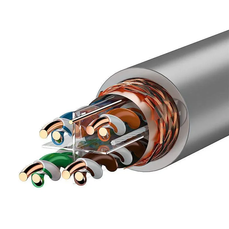 Cable FT Ethernet RJ45 Cat6e Cable Ethernet SP doble blindado multihebra portátiles enrutador de red Lan RJ 45 Cable de conexión de Internet - imagen 4
