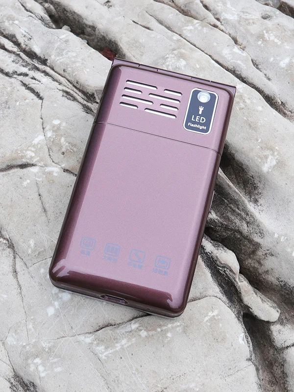 2,8 "tarjeta Sim Dual ancianos botón grande Flip teléfono móvil MP3 desbloqueado Celular inalámbrico FM antorcha 4050mah Clamshell teléfono móvil - imagen 3