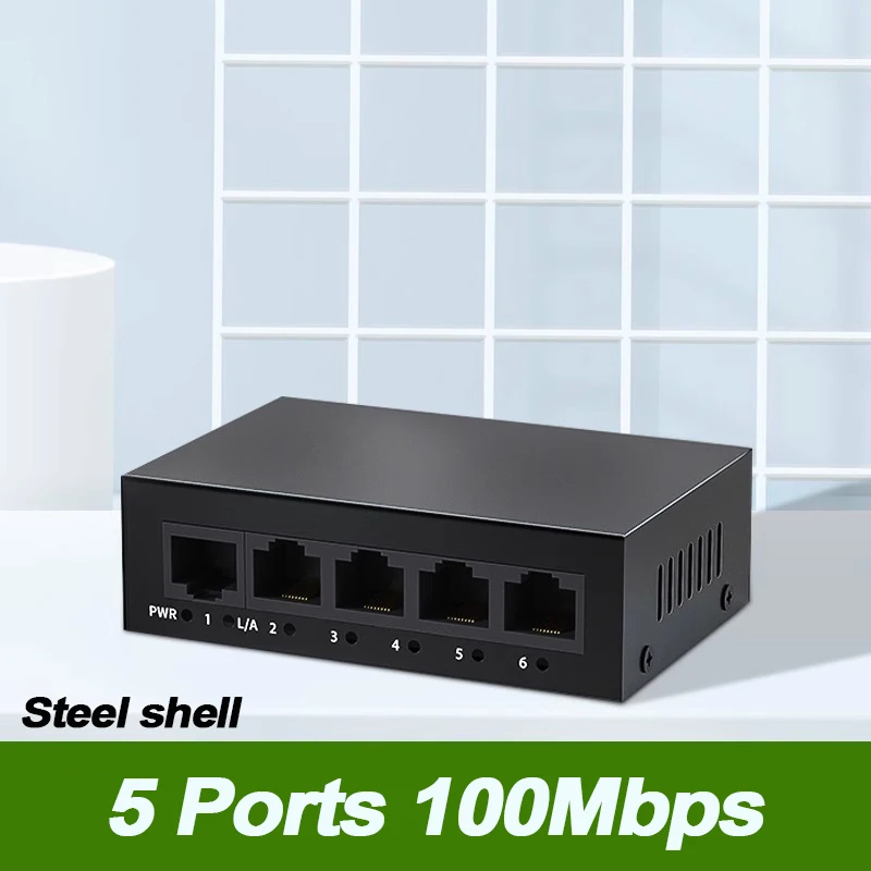 5 Ports Steel shell