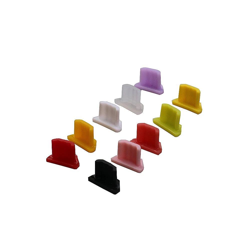 Conector Micro USB de silicona, herramienta de protección contra el polvo, puerto de carga, 10 unidades por juego - imagen 4