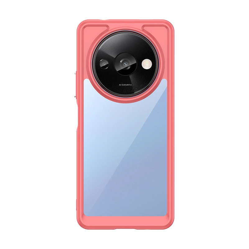 Funda protectora colorida para Redmi A3 contraportada a prueba de golpes - imagen 4