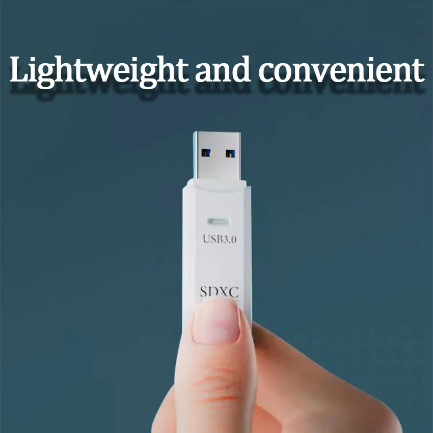 Lector de tarjetas SD 2 en 1 TF USB 3,0 USB 2,0 adaptador de tarjeta de memoria convertidor de lector de tarjetas inteligentes para accesorios de ordenador portátil - imagen 5