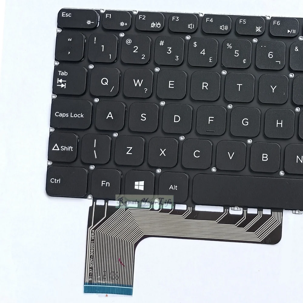 Teclado PT-BR portugués de Brasil para portátil Positivo, color rojo, Q464C, Q464C-O, C41TEi, C41TE, SCDY-3092001 - imagen 3