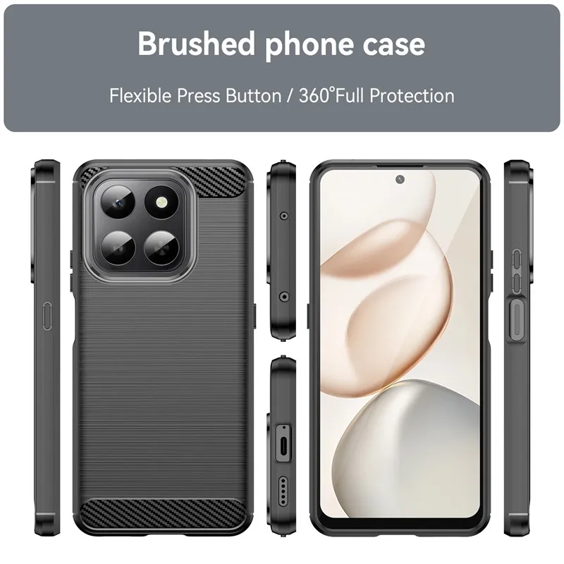 Para Honor X7d Funda Honor X7d Funda de silicona suave Protector de parachoques duradero Fundas protectoras traseras para teléfono Honor 400 Funda inteligente - imagen 3