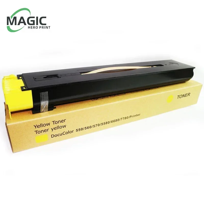 Cartucho de tóner C550 C5580 con Chip, Compatible con impresora Xerox 560 C60 7780 7785 6680 9070 550 570 C70 C9070 5580 - imagen 5