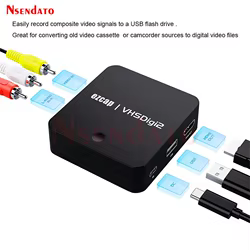 Ezcap181 Capturadora de Vídeo USB para VHS, VCR y DVD a MP4