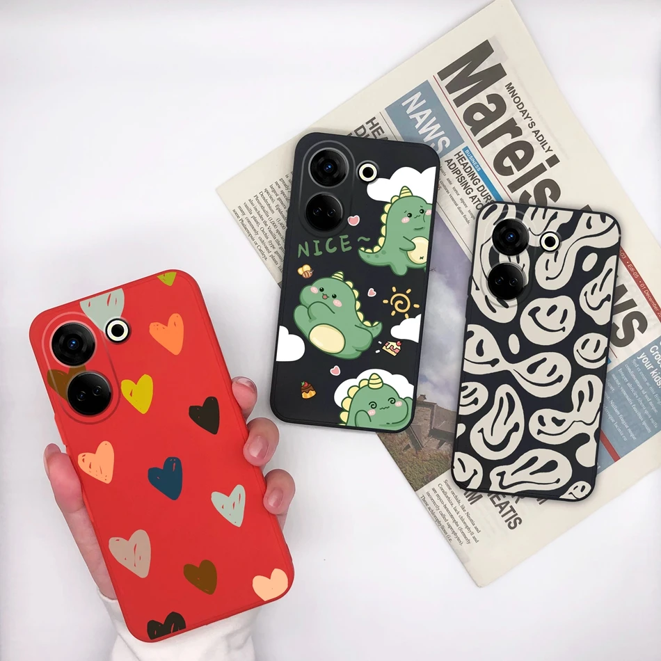 Carcasa Silicona Tecno Camon 20 Pro – Protección Anticaída