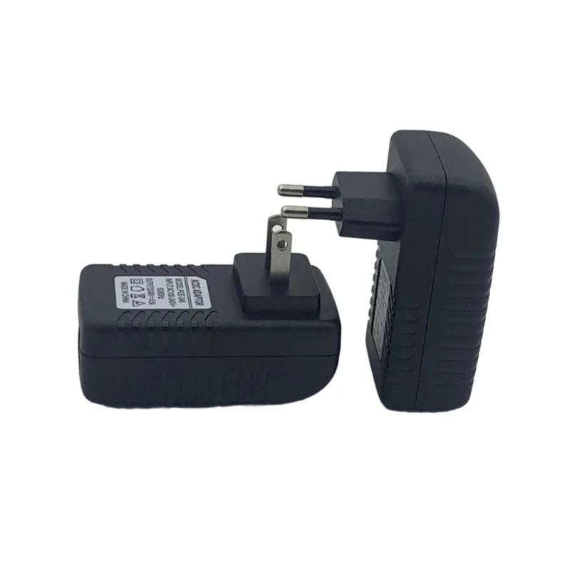 Inyector POE de 1000Mbps, 48V, 24V, 24W, enchufe UE EE. UU. para cámara IP CCTV, fuente de alimentación, adaptador Ethernet, teléfono AP, 1 Uds. - imagen 2