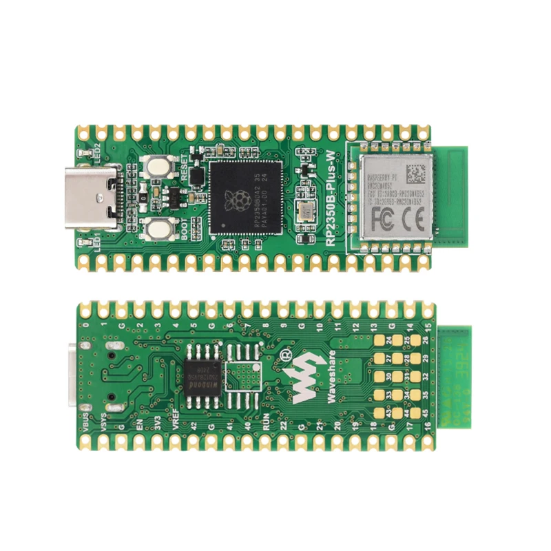 Waveshare RP2350B-Plus-W Raspberry Pi Pico 2 RP2350 Placa de desarrollo WiFi Bluetooth Módulo de radio 2 - imagen 5
