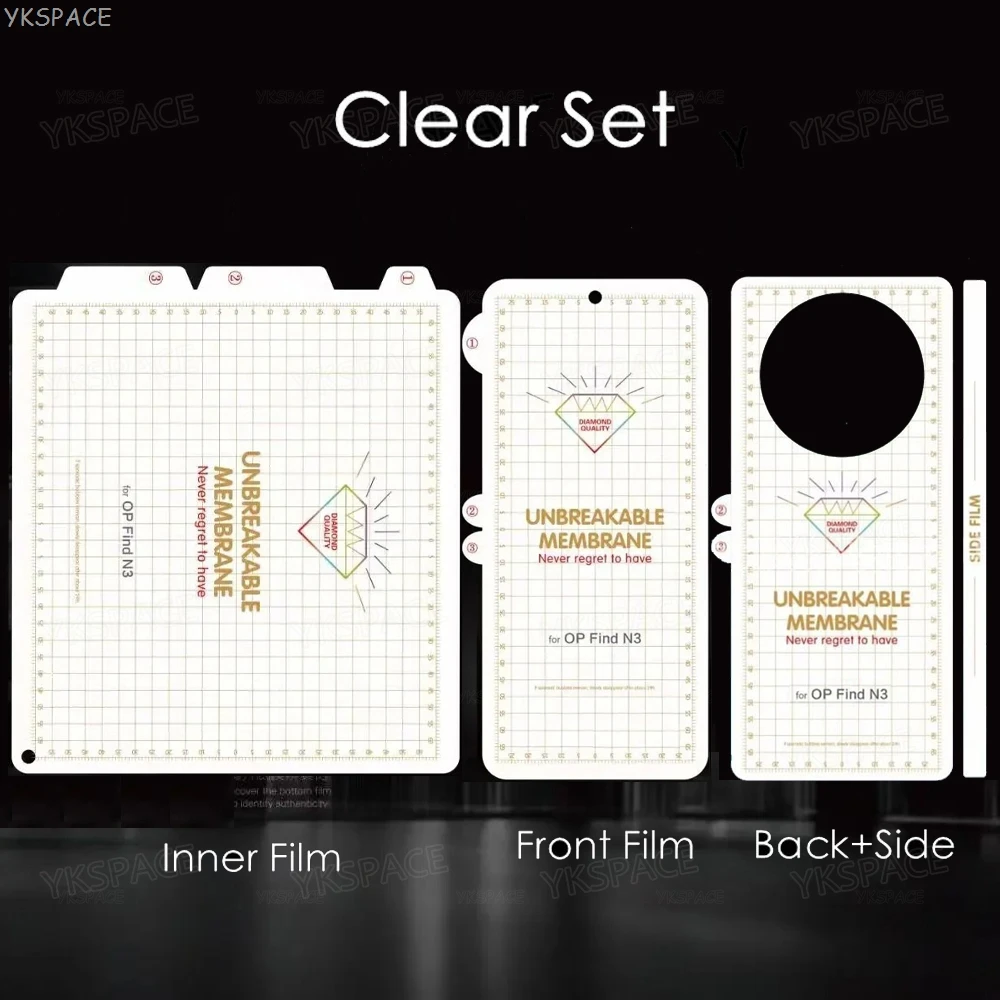 Clear Set (3 in 1)