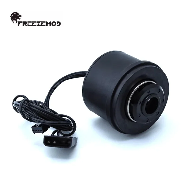 FREEZEMOD suspensión magnética silenciosa D5 núcleo de bomba de agua para computadora refrigeración por agua Control de velocidad PWM doméstico 1100L/H, PU-PWM5B18W - imagen 4