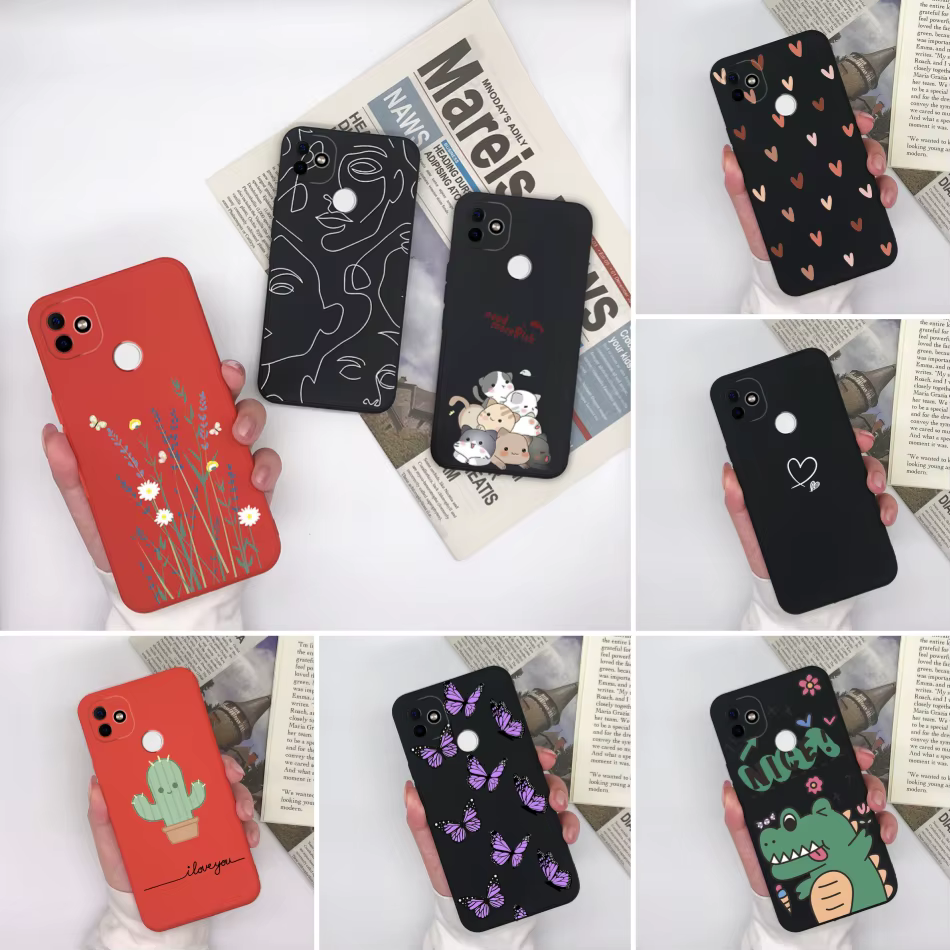 Funda de teléfono para Itel Vision 1 Pro, diseño divertido, silicona mate suave, a prueba de golpes, negro y rojo, Funda parachoques para Itel Vision 1 Plus