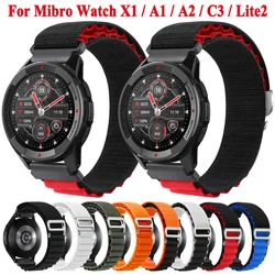 Correa Nylon Deportiva Xiaomi Mibro X1 – Compatible Mi Bro Lite2 A2 C3