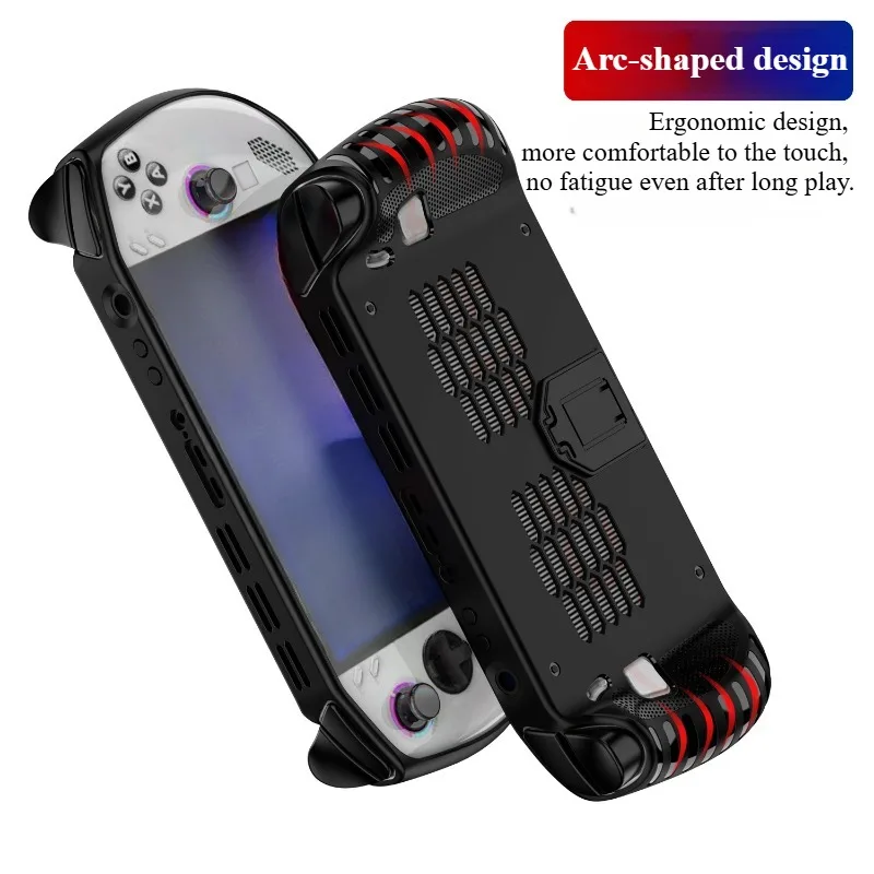 Funda de TPU para consola Lenovo Legion Go S, funda protectora completa anticaída a prueba de golpes, funda protectora suave de TPU - imagen 2