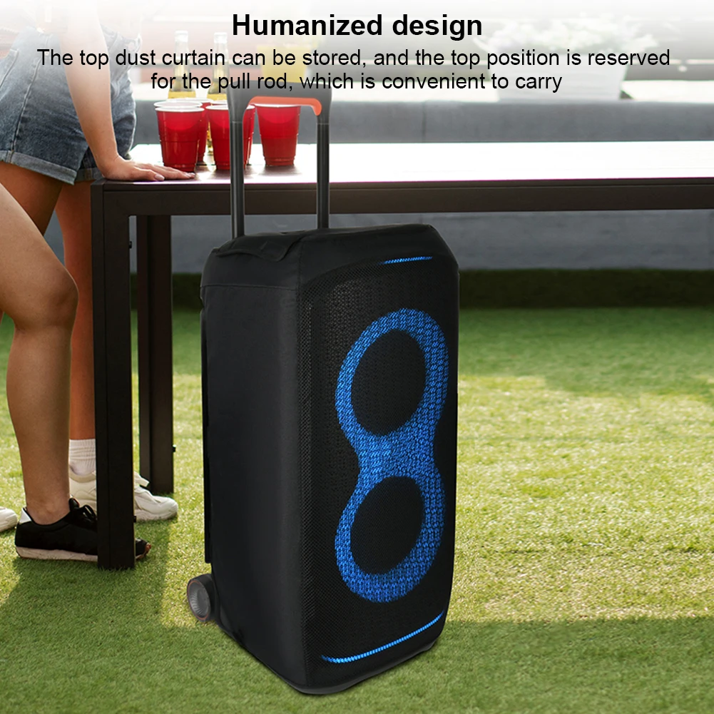 Funda protectora de malla para altavoz exterior, funda antideslizante para altavoz portátil JBL PartyBox Stage 320 - imagen 5