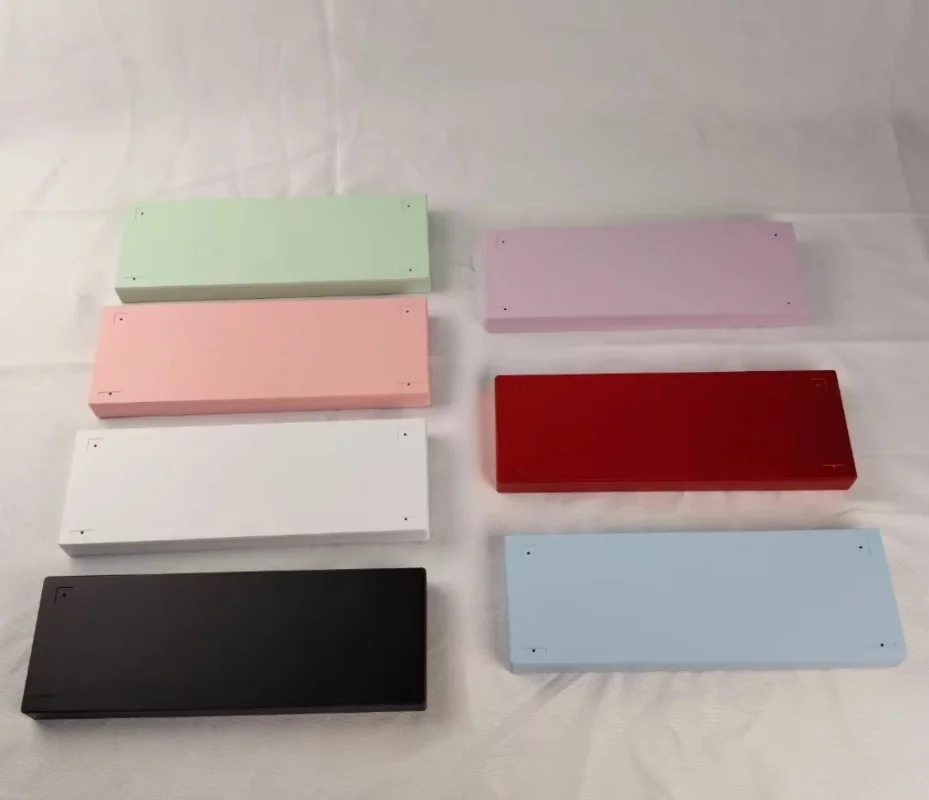 Carcasa de teclado mecánico Hy60, carcasa de aluminio CNC de tres modos con reflejos personalizados para teclados para juegos wooting60HE, accesorios para PC - imagen 3