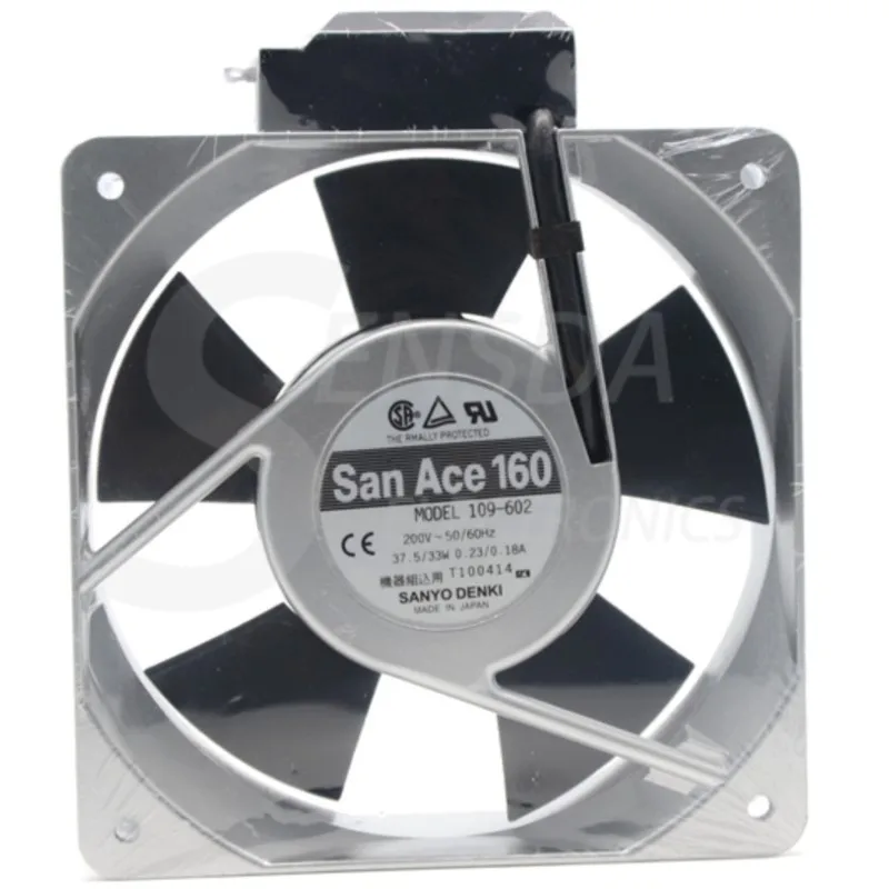 Para Sanyo 109-602 160x160x51mm AC 200V ventilador de refrigeración Axial de servidor inversor Industrial - imagen 4