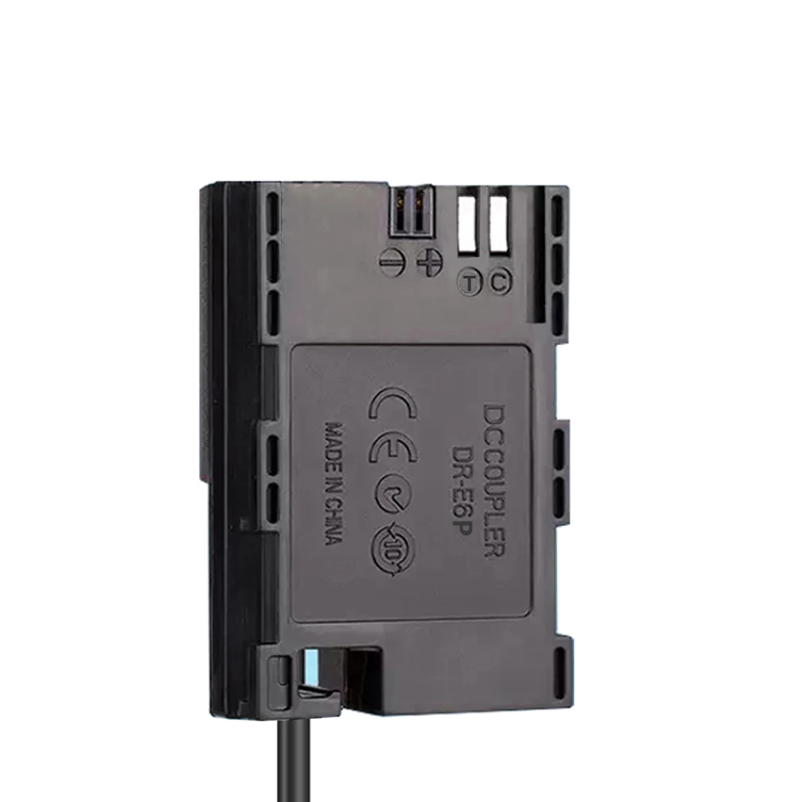 Probty LP-E6P lp e6p batería simulada ACK-E6 adaptador de corriente alterna Kit de acoplador CC para cámara CANON EOS R5 II R6 R5 R5 Mark II - imagen 3