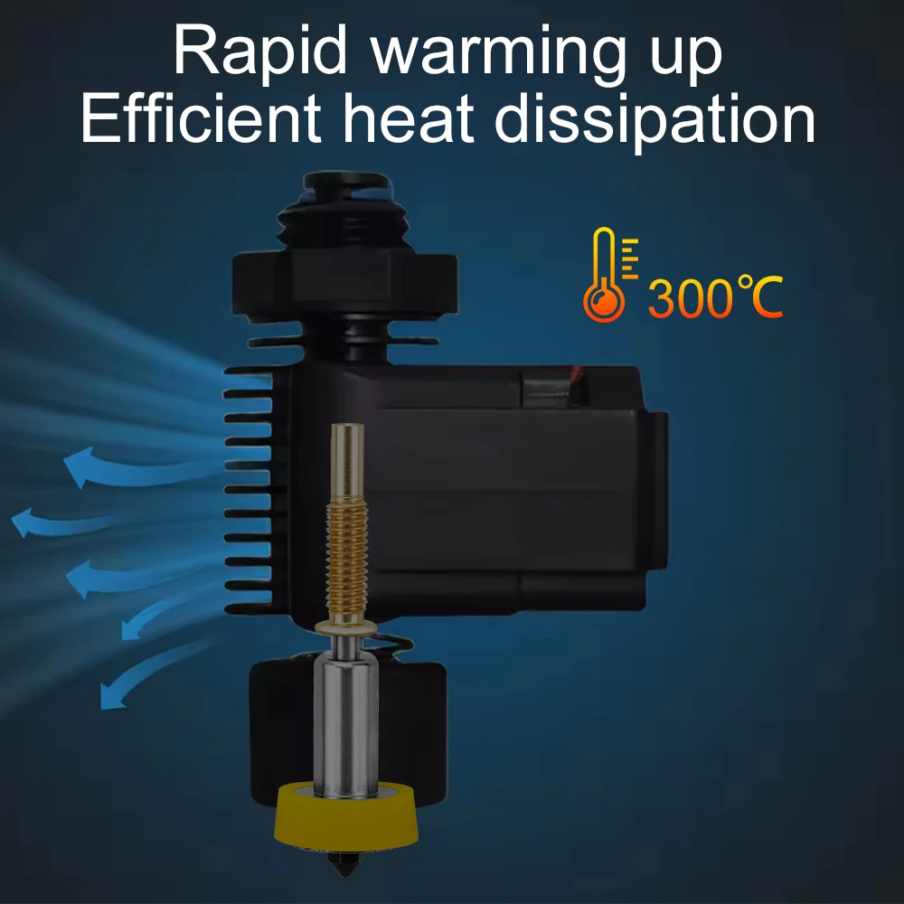 Para boquillas REVO Hotend 0,2 0,4 0,6 0,8mm boquilla de acero endurecido de una sola pieza mejorada de alto flujo pieza de impresora 3D desmontable - imagen 5
