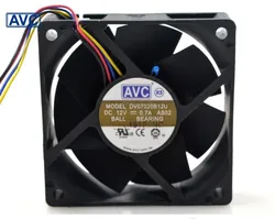 AVC DV07020B12U Ventilador de 70 mm y 12 V con doble rodamiento