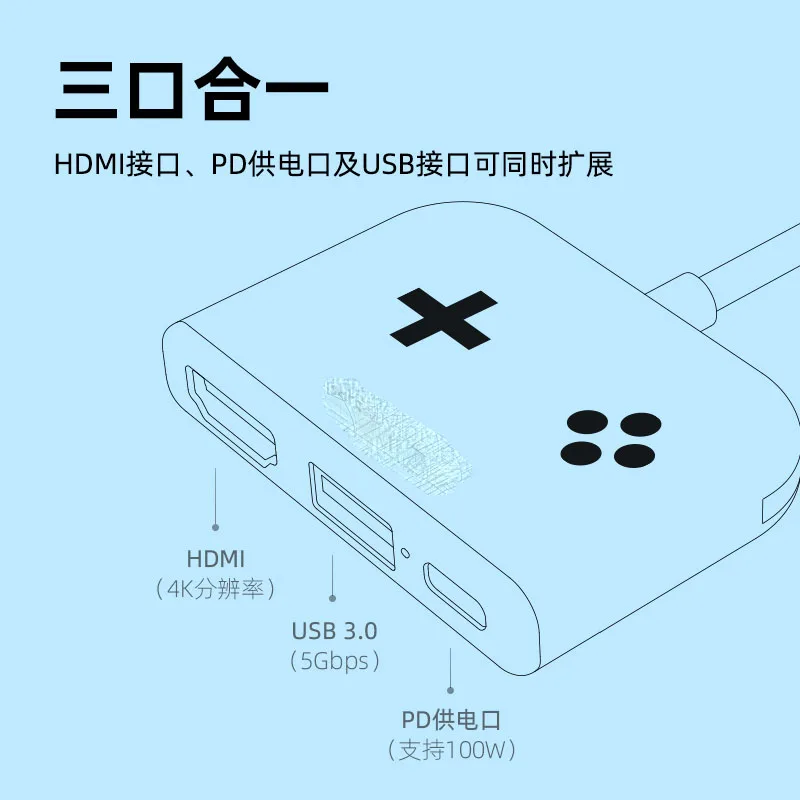 Base Ns de acoplamiento portátil para interruptor, Host multifuncional OLED, teléfono Typec con TV, ordenador, convertidor de vídeo - imagen 4