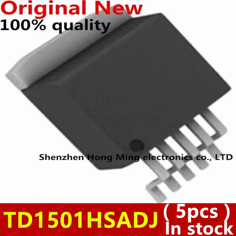 (5piece)100% New TD1501HSADJ TO263-5 Chipset